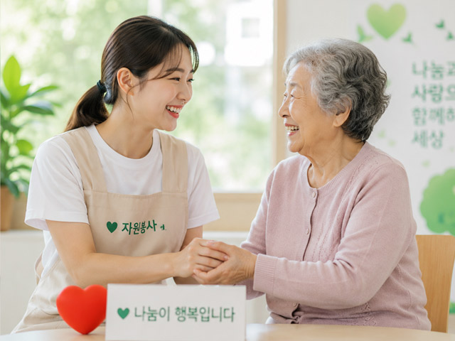 자원봉사안내